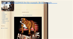 Desktop Screenshot of ancrumsbulldogs.com